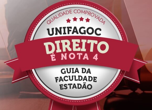Direito UNIFAGOC é classificado com 04 estrelas pelo Guia da Faculdade do jornal Estadão