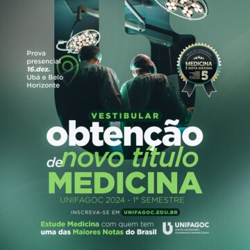 UNIFAGOC divulga resultado do Processo Seletivo de Obtenção de Novo Titulo da Medicina 2024.1