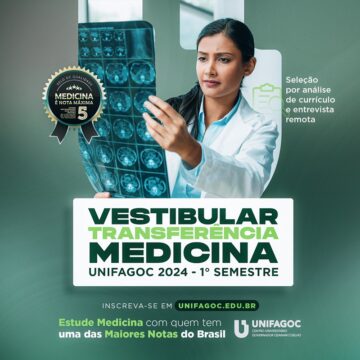 Confira o resultado do Processo Seletivo de Transferência para o curso de Medicina do UNIFAGOC 2024.1