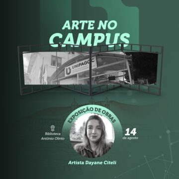 Arte no campus: biblioteca UNIFAGOC recebe exposição de obras a partir desta segunda-feira (14)
