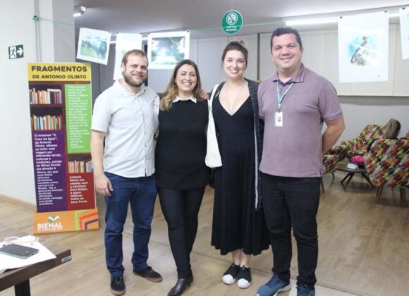 Arte no campus: UNIFAGOC recebe a Primeira exposição de obras de arte da aquarelista Dayane Citeli