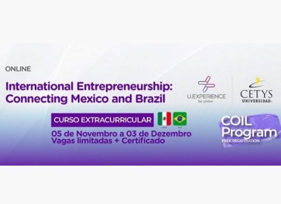 UNIFAGOC e U.Experience: inscrições gratuitas para o Programa COIL – International Entrepreneurship