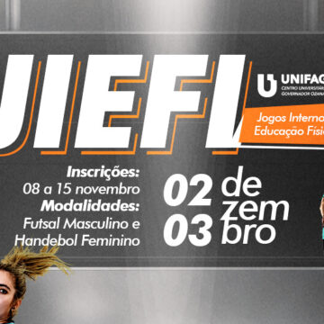 Inscrições abertas para os Jogos Internos da Educação Física UNIFAGOC