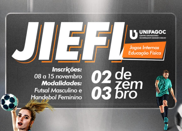 Inscrições abertas para os Jogos Internos da Educação Física UNIFAGOC