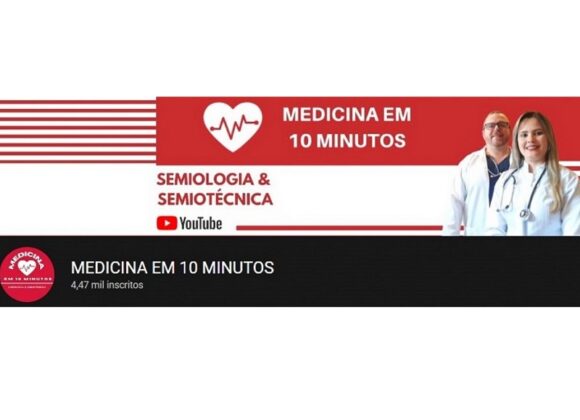 Alunos da Medicina UNIGAGOC compartilham vídeos sobre a área da saúde no canal Medicina em 10 minutos no YouTube