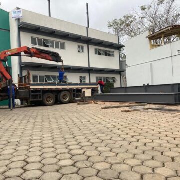 O UNIFAGOC não para de crescer: obras estão em andamento para ampliação de um dos prédios