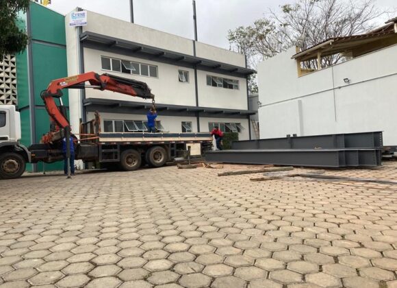 O UNIFAGOC não para de crescer: obras estão em andamento para ampliação de um dos prédios