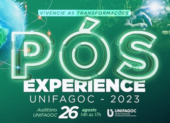 Vivencie as transformações no Pós-Experience UNIFAGOC 2023; saiba como participar gratuitamente