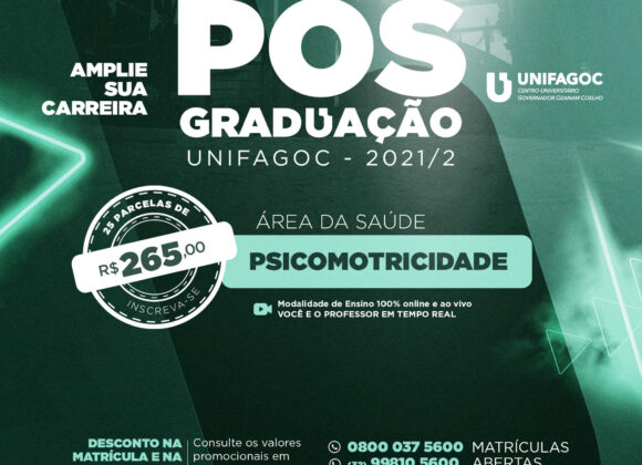 Pós em Psicomotricidade UNIFAGOC: especialização para profissionais com interesse pela relação entre corpo e movimento