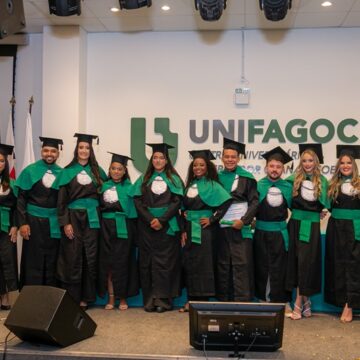 UNIFAGOC realiza colação de grau da 1ª turma da Escola de Enfermagem