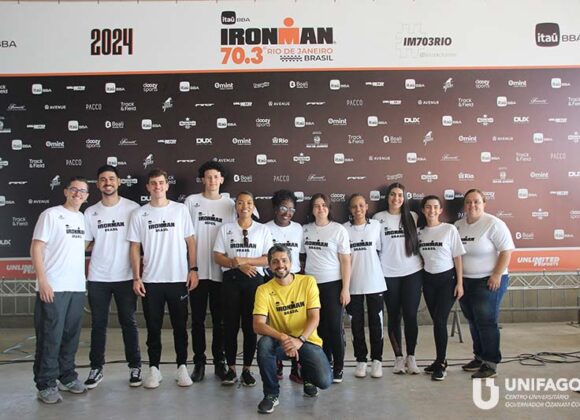 Alunos da Fisioterapia UNIFAGOC integram equipe de fisioterapeutas no evento internacional Ironman