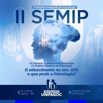 II Semana Integrada da Psicologia UNIFAGOC acontece entre 26 e 28 de agosto