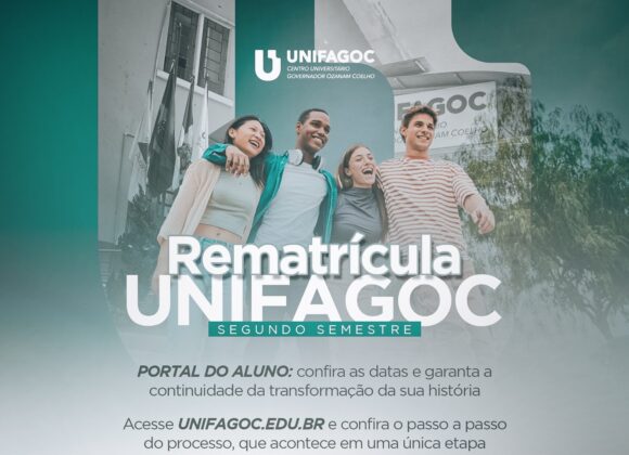 Rematrícula UNIFAGOC 2024-2: saiba como realizar o processo e confira os prazos para cada curso