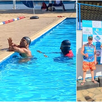Aluno da Educação Física UNIFAGOC bate recorde Mineiro de Apneia e se destaca no 1º Campeonato Mineiro AIDA de Apneia Indoor
