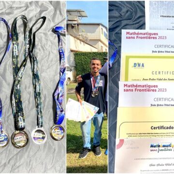 História de sucesso: aluno da Ciência da Computação UNIFAGOC acumula medalhas na Olimpíada Internacional de Matemática Sans Frontières