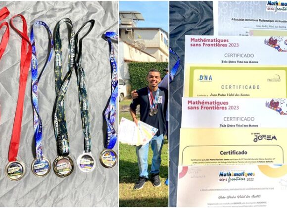 História de sucesso: aluno da Ciência da Computação UNIFAGOC acumula medalhas na Olimpíada Internacional de Matemática Sans Frontières