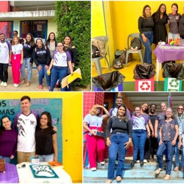 Alunos do 5º período da Pedagogia UNIFAGOC aplicam Projeto Integrador na Escola Municipal Manoel Arthidoro de Castro