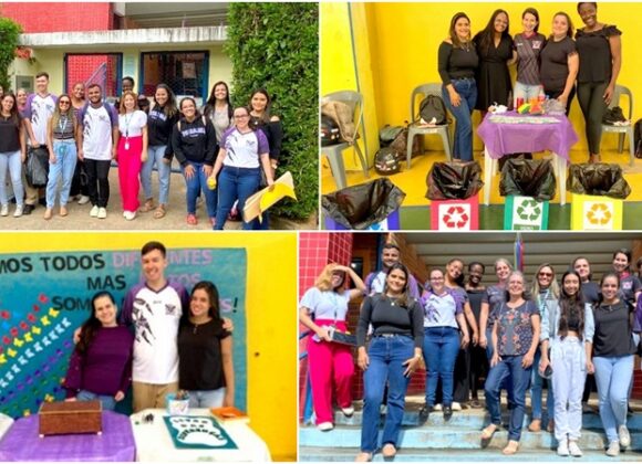 Alunos do 5º período da Pedagogia UNIFAGOC aplicam Projeto Integrador na Escola Municipal Manoel Arthidoro de Castro