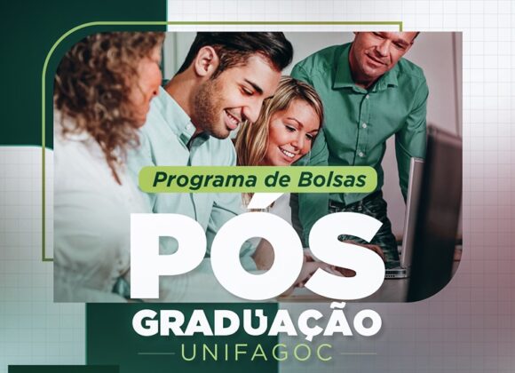 UNIFAGOC divulga termo aditivo para o Programa de Bolsas da Pós-graduação e prorroga prazo de inscrição até quinta-feira (02)
