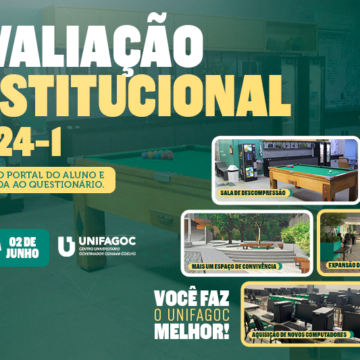 Avaliação Institucional 2024.1 começa na próxima segunda-feira (20)