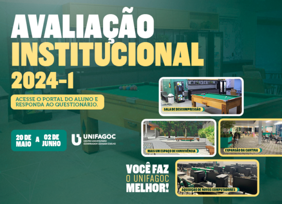 Avaliação Institucional 2024.1 começa na próxima segunda-feira (20)