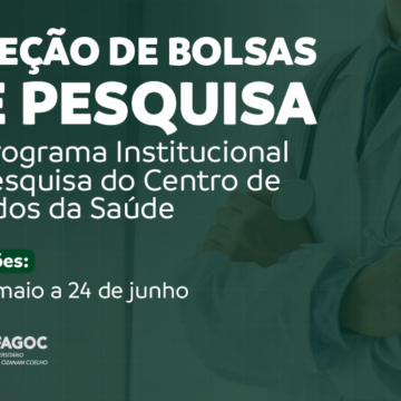 Centro de Estudos da Saúde divulga resultado preliminar da seleção de bolsas do Programa Institucional de Pesquisa 2024-2
