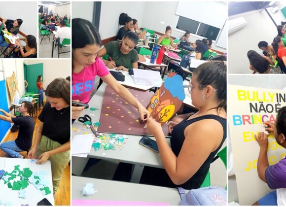 Alunos da Pedagogia UNIFAGOC desenvolvem Projetos Integradores para apresentação nas escolas municipais de Ubá