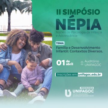 Curso de Psicologia do UNIFAGOC promove o II Simpósio NÉPIA; saiba como participar