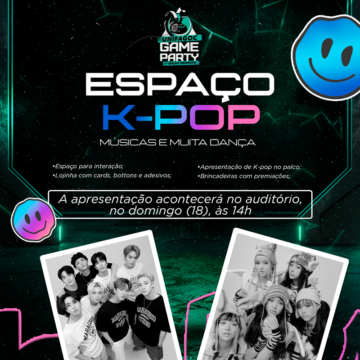 Novidade UNIFAGOC Game Party: evento terá sala e apresentação de k-pop