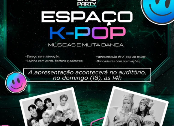 Novidade UNIFAGOC Game Party: evento terá sala e apresentação de k-pop