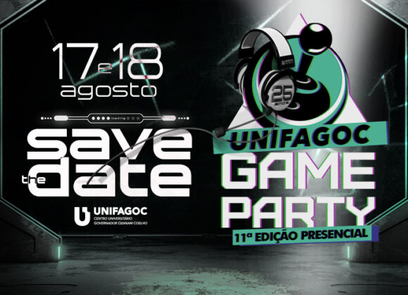 Participe do UNIFAGOC Game Party 2024 como voluntário