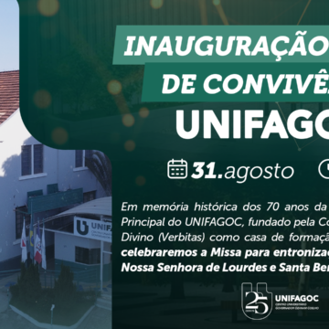 UNIFAGOC celebra 70 anos de fundação do prédio principal com inauguração de Praça de Convivência