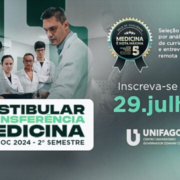 Transferência Medicina UNIFAGOC 2024-2: processo seletivo está com inscrições abertas