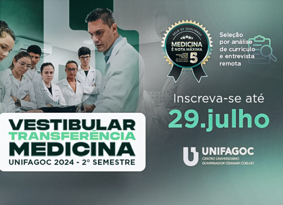 Transferência Medicina UNIFAGOC 2024-2: processo seletivo está com inscrições abertas