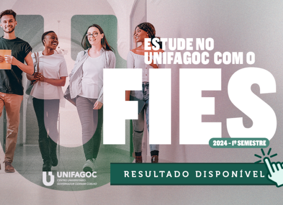 UNIFAGOC divulga resultado da 1ª chamada do FIES para 2024-1