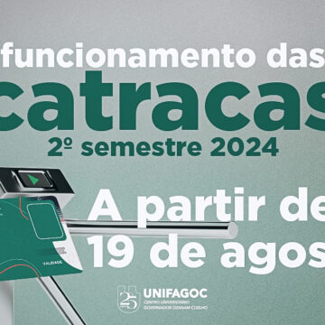 UNIFAGOC Retoma Funcionamento das Catracas: carteirinha passa a ser necessária para acesso ao campus