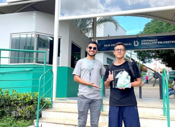 Aluno cursando o 3º ano do ensino médio se matricula no UNIFAGOC em grade especial