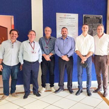 Intercâmbio acadêmico: UNIFAGOC realiza visita técnica na Universidade de Franca