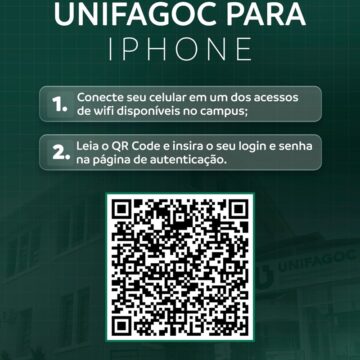 Saiba como acessar o Wifi UNIFAGOC em seu iPhone