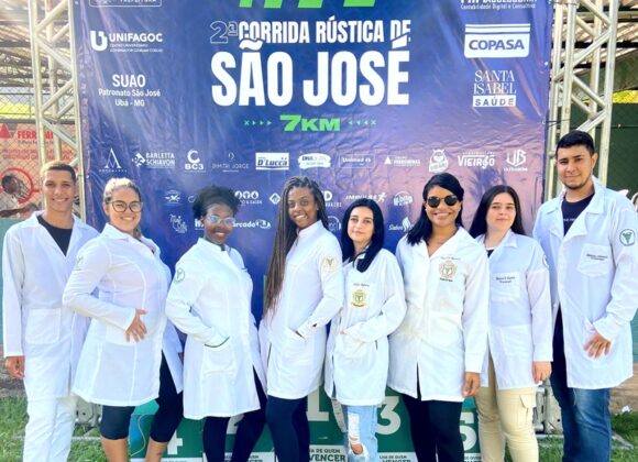 Alunos da Fisioterapia UNIFAGOC participam da 2ª Corrida Rústica de São José