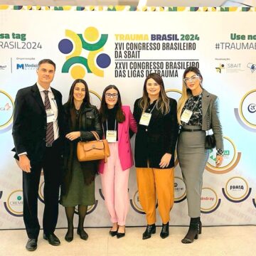 Experiência enriquecedora: Diretor e aluna da Medicina UNIFAGOC participam do Congresso Trauma Brasil 2024