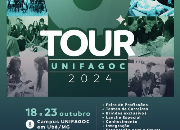 TOUR UNIFAGOC 2024: Instituição divulga datas e abre inscrições para tradicional visita ao campus