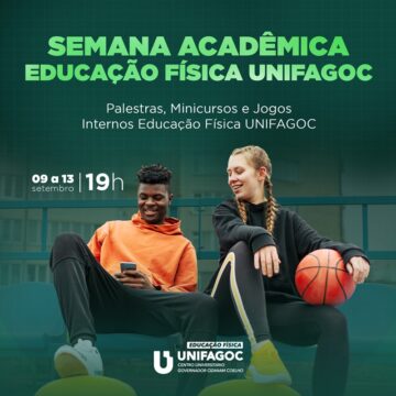 Imersão em conhecimento e prática: Semana Acadêmica de Educação Física UNIFAGOC acontece de 09 a 13/09