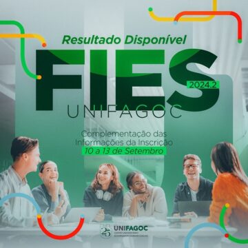 UNIFAGOC divulga resultado da 1ª chamada do FIES para 2024-2