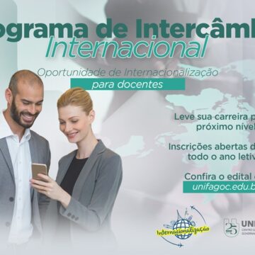 UNIFAGOC oferece bolsas de incentivo à internacionalização para docentes; saiba como participar