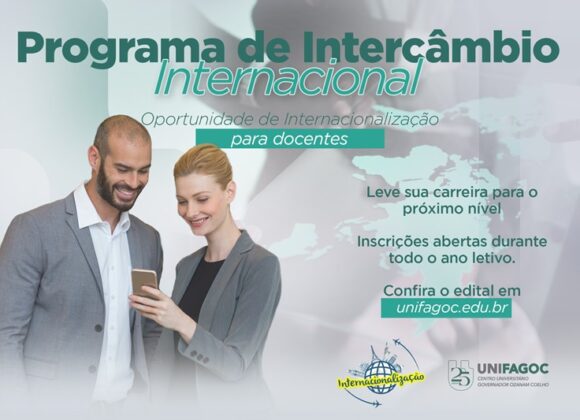 UNIFAGOC oferece bolsas de incentivo à internacionalização para docentes; saiba como participar