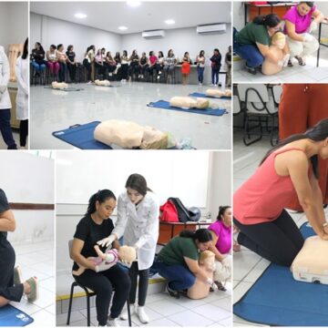 Alunos da Enfermagem UNIFAGOC realizam capacitação sobre a Lei Lucas para profissionais de educação