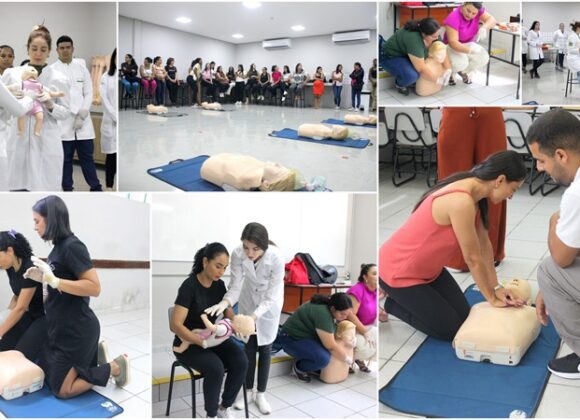 Alunos da Enfermagem UNIFAGOC realizam capacitação sobre a Lei Lucas para profissionais de educação
