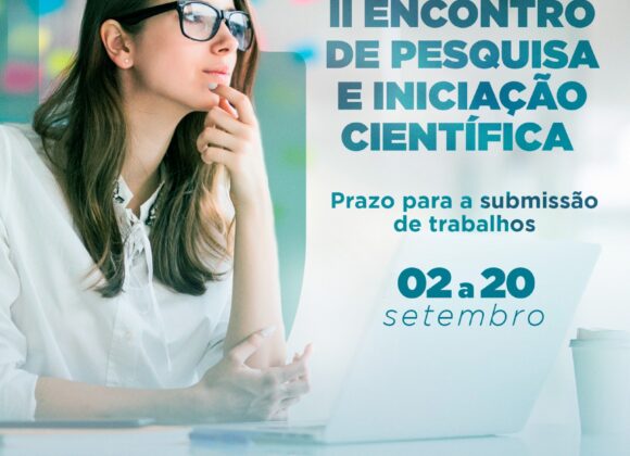 Confira o resultado do processo de submissão de artigos para o II Encontro de Pesquisa e Iniciação Científica do UNIFAGOC