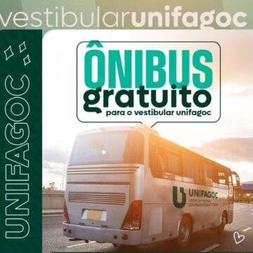 UNIFAGOC divulga horários dos transportes gratuitos para Vestibular neste sábado (26)